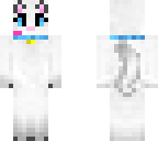 white gamer cat