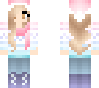 winter pastel girl