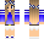blue flower crown girl
