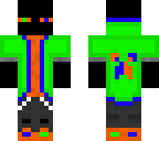 green blue enderman