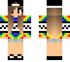tie dye tomboy with black shoes