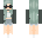 tumblr girl - aqua