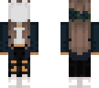 white bunny mask