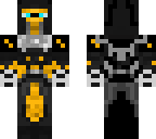 yellow and grey warrior