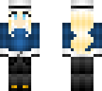 blue cardigan