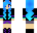 blue gamer girl