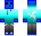 blue slime hoodie