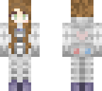 brown haired girl astronaut