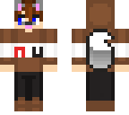 my brothers skin but in a nutella suit