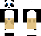 panda with pants