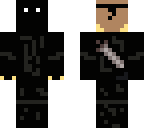 the black fighter