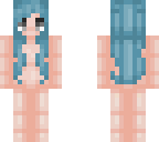 alex wavy blue buns hair base