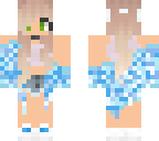 blue camo girl