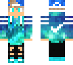 blue nike boy