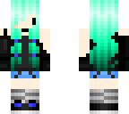 chibi neon goth i guess