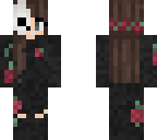 edit dark skull girl
