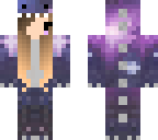 galaxy dino girl