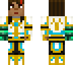 jesse with tim's armor and gauntlet