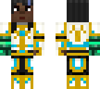 jesse with tim's armor and gauntlet