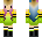 multi-coloured chibi girl