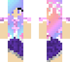 random pastel hair girl