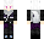 white hair kitsune