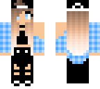 blue plaid mel