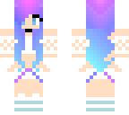cool cotton candy girl