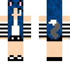d blue wolf girl