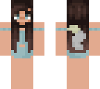deatailed werewolf girl swimsuit