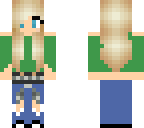 gamer girl green