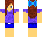 girl in blue