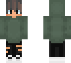 green hoodie boy