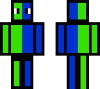 azul y verde