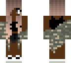 black camo girl
