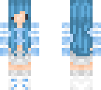 blue girl