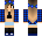 blue girl