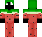 just vurbs water melon skin with my skin