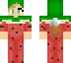 my skin in zyphalopagus' watermelon onesie