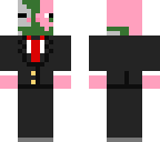 plastic zombie pigman in a suit