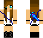 psycho girl with darker brown hair