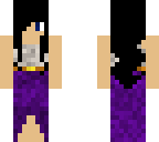 purple dress