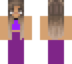 purple dress