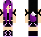 purple wolf girl