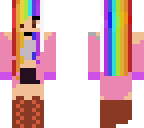 rainbow girl