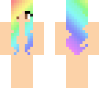 rainbow hair base