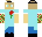 rose man blue