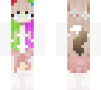 wip rainbow girl