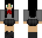 black hair uniform