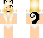blonde cat girl swimming sashadadragon